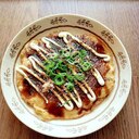 千切りキャベツ焼き＝お好み焼き風